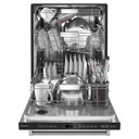 Kitchenaid® 44 dBA Dishwasher with 360° Max Jets™ Third Rack and LED Interior Lighting KDTM804KBS