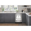 Kitchenaid® 44 dBA Dishwasher with 360° Max Jets™ Third Rack and LED Interior Lighting KDTM804KPS