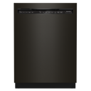 Kitchenaid® 39 dBA Dishwasher in PrintShield™ Finish with Third Level Utensil Rack KDFE204KBS