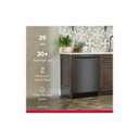 Kitchenaid® 39 dBA Dishwasher in PrintShield™ Finish with Third Level Utensil Rack KDFE204KBS