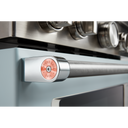 KitchenAid® 30'' Smart Commercial-Style Gas Range with 4 Burners KFGC500JMB