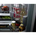 Kitchenaid® 20.8 Cu. Ft. 36 Width Built In Stainless Steel French Door Refrigerator with Platinum Interior Design KBFN506ESS