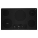 Kitchenaid® 36" Electric Cooktop with 5 Elements and Touch-Activated Controls KCES956KBL