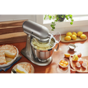 Kitchenaid® Artisan® Series 5 Quart Tilt-Head Stand Mixer with Premium Accessory Pack KSM195PSMS