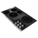 Kitchenaid® 36" Electric Downdraft Cooktop with 5 Elements KCED606GSS