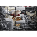 Kitchenaid® 44 dBA Dishwasher in PrintShield™ Finish with 360° Max Jets™ Third Rack KDTM604KBS