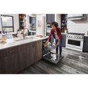 Kitchenaid® 44 dBA Dishwasher in PrintShield™ Finish with 360° Max Jets™ Third Rack KDPM604KPS