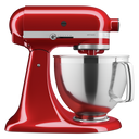 Kitchenaid® Artisan® Series 5 Quart Tilt-Head Stand Mixer with Premium Accessory Pack KSM195PSCA