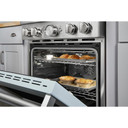 KitchenAid® 30'' Smart Commercial-Style Dual Fuel Range with 4 Burners KFDC500JMB