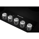Kitchenaid® 36" Electric Cooktop with 5 Elements and Knob Controls KCES556HBL