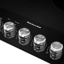 Kitchenaid® 36" Electric Cooktop with 5 Elements and Knob Controls KCES556HBL