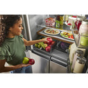 Kitchenaid® 19.4 cu. ft. 36-inch wide Counter-Depth 4-Door Refrigerator with PrintShield™ Finish KRQC506MPS Kitchenaid® 19.4 cu. ft. 36-inch wide Counter-Depth 4-Door Refrigerator with PrintShield™ Finish KRQC506MPS