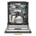Kitchenaid® 39 dBA PrintShield™ Finish Flush-to-Cabinet Dishwasher with FreeFlex™ Fit Third Level Rack KDTF924PPA