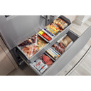 Kitchenaid® 26.8 Cu. Ft. Standard-Depth French Door Refrigerator with Exterior Ice and Water Dispenser KRFF577KPS