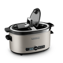 Kitchenaid® 6-Quart Slow Cooker with Solid Glass Lid KSC6223SS