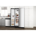 Amana® 33-inch Side-by-Side Refrigerator with Dual Pad External Ice and Water Dispenser ASI2175GRS