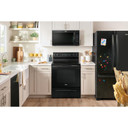 Whirlpool® 30’ W 1.7 cu. ft Over the range Microwave with 900-Watts Cooking Power YWMMS3130RB