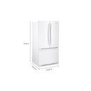 Whirlpool® 36-Inch Wide Counter-Depth French Door Bottom Mount Refrigerator - 20 cu. ft. WRFC2036RW Whirlpool® 36-Inch Wide Counter-Depth French Door Bottom Mount Refrigerator - 20 cu. ft. WRFC2036RW