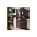 Whirlpool® 36-Inch Wide Counter-Depth French Door Bottom Mount Refrigerator - 20 cu. ft. WRFC2036RB