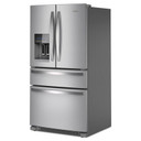 Whirlpool® 36-Inch Wide French Door Bottom Mount Refrigerator - 25 cu. ft. WRMF3636RZ
