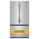Whirlpool® 36-Inch French Door Refrigerator with Interior Water Dispenser - 31 cu. ft. WRFF3336SZ