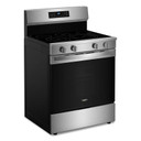 Whirlpool® 30-Inch Electric Range with Air Cooking Technology and No Preheat Air Fry YWFES7030SZ