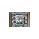 Kitchenaid® 20.8 Cu. Ft. 36" Built-In French Door Bottom Mount Refrigerator with Platinum Interior KBFN536SJP