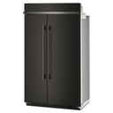 Kitchenaid® 30 Cu. Ft. 48" Built-In Side-by-Side Refrigerator with Platinum Interior KBSN748SBE