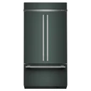 Kitchenaid® 24.2 Cu. Ft. 42" Built-In French Door Bottom Mount Refrigerator with Platinum Interior KBFN542SJP