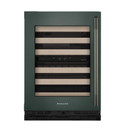 Kitchenaid® 24" Undercounter Wine Cellar with Full-Extension Wood-Front Racks KUWL524SJP