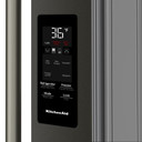 Kitchenaid® 30 cu. ft. French Door Refrigerator with Exterior Water and Ice KRFF436SBE