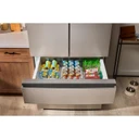 Whirlpool® 30 Cu. Ft. Family-Sized Capacity French door refrigerator with Flexible Tempearture Drawer WRMF3336SW