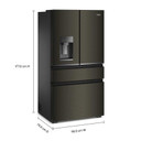 Whirlpool® 36-inch Wide True Counter Depth 4-Door French Door Refrigerator - 22 cu. ft. WRMC5036RV