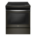Whirlpool® 4.8 cu. ft. guided Electric Front Control Range with the easy-wipe ceramic glass cooktop YWEE510S0FV