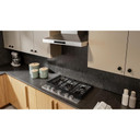 Kitchenaid® Gas-on-Metal Cooktop with an Integrated Wok Grate and CookShield™ Finish KCGK530SSS