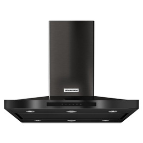 Kitchenaid® 36" Island-Mount, 3-Speed Canopy Hood KVIB606DBS