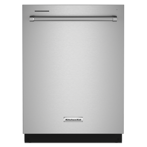 Kitchenaid® 39 dBA Dishwasher in PrintShield™ Finish with Third Level Utensil Rack KDTE204KPS