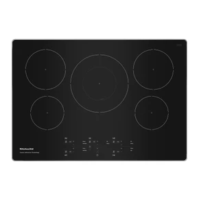 Kitchenaid® 30-Inch 5-Element Sensor Induction Cooktop KCIG550JSS
