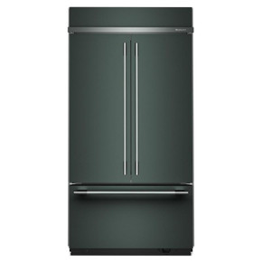 Kitchenaid® 24.2 Cu. Ft. 42" Built-In French Door Bottom Mount Refrigerator with Platinum Interior KBFN542SJP Kitchenaid® 24.2 Cu. Ft. 42" Built-In French Door Bottom Mount Refrigerator with Platinum Interior KBFN542SJP