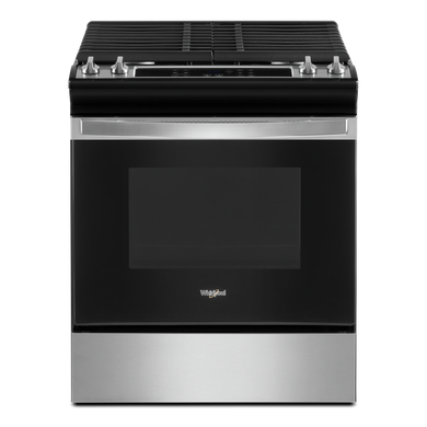 5.0 Cu. Ft. Whirlpool® Gas Range with Frozen Bake™ Technology WEG515S0LS