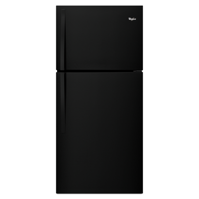 Whirlpool® 30" Wide Top-Freezer Refrigerator with LED Interior Lighting WRT549SZDB