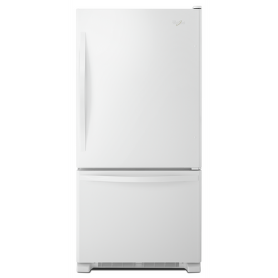 Whirlpool® 19 cu. ft. Bottom-Freezer Refrigerator with Freezer Drawer WRB329DFBW