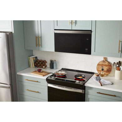 Whirlpool® Flush Mount Over-the-Range Microwave with Turntable-Free Design YWMMF5930PW
