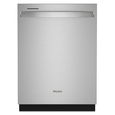 Whirlpool® 24” Stainless Steel Dishwasher with AI Intelligent Wash and Tall Top Rack WDT740SALZ
