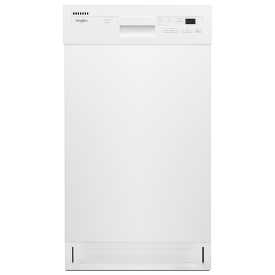 Whirlpool® Small-Space Compact Dishwasher with Stainless Steel Tub WDPS5118PW