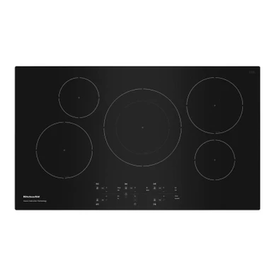 Kitchenaid® 36-Inch 5-Element Sensor Induction Cooktop KCIG556JBL