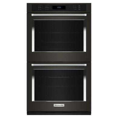 KitchenAid® 27" Double Wall Oven with Air Fry Mode KOED527PBS