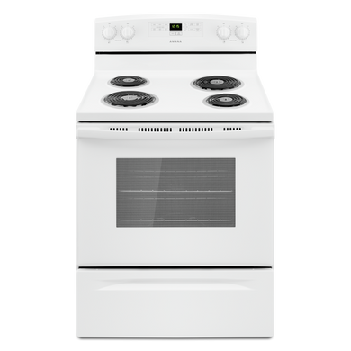 Amana® 30-inch Electric Range with Bake Assist Temps YACR4303MFW