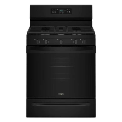 Whirlpool® 30-inch Gas Range with Air Cooking Technology and Steam Clean WFGS4530SB