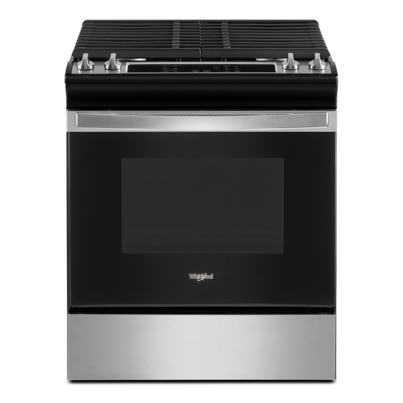 5.0 Cu. Ft. Whirlpool® Gas Range with Frozen Bake™ Technology WEG515S0LS